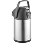 Acopa 3 Liter Stainless Steel Lined Airpot with Metal Lever