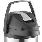 Acopa 3 Liter Stainless Steel Lined Airpot with Metal Lever