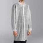 Lavex White 26 GSM Standard Weight Polypropylene Snap Front Long Sleeve Lab Coat with Elastic Wrists - L - 30/Case Lavex White 26 GSM Standard Weight Polypropylene Snap Front Long Sleeve Lab Coat with Elastic Wrists - L - 30/Case