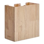 Acopa Wood 2-Section Horizontal Cup and Lid Organizer