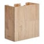 Acopa Wood 2-Section Horizontal Cup and Lid Organizer