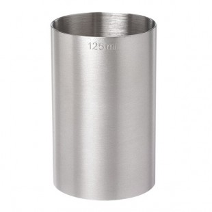 Barfly® M37055 125 mL (4.23 oz.) Stainless Steel Thimble Measure Barfly® M37055 125 mL (4.23 oz.) Stainless Steel Thimble Measure