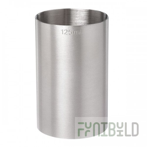 Barfly® M37055 125 mL (4.23 oz.) Stainless Steel Thimble Measure