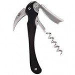 Franmara 3250-67 Archimedes Stainless Steel Waiter's Corkscrew with Anodized Silver Handle