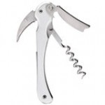 Franmara 3250-67 Archimedes Stainless Steel Waiter's Corkscrew with Anodized Silver Handle