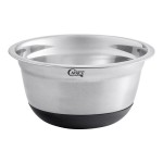 Choice 1.5 Qt. Stainless Steel Mixing Bowl with Silicone Bottom