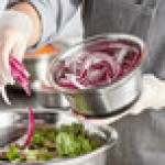Choice 1.5 Qt. Stainless Steel Mixing Bowl with Silicone Bottom