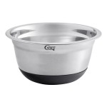 Choice 1.5 Qt. Stainless Steel Mixing Bowl with Silicone Bottom