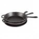 Lodge 7-Piece Essential Pre-Seasoned Cast Iron Skillet Set - Includes 10 1/4 Lodge 7-Piece Essential Pre-Seasoned Cast Iron Skillet Set - Includes 10 1/4
