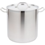 Vollrath 3506 Optio 27 Qt. Stainless Steel Stock Pot with Cover Vollrath 3506 Optio 27 Qt. Stainless Steel Stock Pot with Cover
