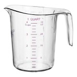 Choice 1 Qt. Purple Allergen-Free Plastic Measuring Cup Choice 1 Qt. Purple Allergen-Free Plastic Measuring Cup