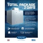 Norlake KLF77810-C KL2 2 Day Quick Ship Kold Locker 8' x 10' x 7' 7