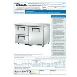 True TUC-48D-2-ADA-HC 48 3/8 True TUC-48D-2-ADA-HC 48 3/8
