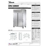 True STG2DT-2S Spec Series 52 5/8
