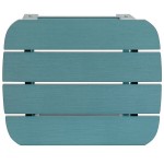 Flash Furniture Charlestown Teal Faux Wood Side Table Flash Furniture Charlestown Teal Faux Wood Side Table