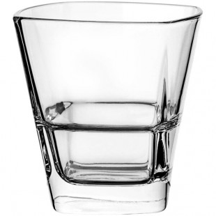 Libbey Structure 9 oz. Stackable Rocks / Old Fashioned Glass - 12/Case Libbey Structure 9 oz. Stackable Rocks / Old Fashioned Glass - 12/Case