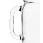 Libbey 97084 16 oz. Customizable Drinking Jar / Mason Jar with Handle - 12/Case