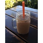 Libbey 97084 16 oz. Customizable Drinking Jar / Mason Jar with Handle - 12/Case