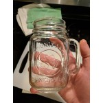 Libbey 97084 16 oz. Customizable Drinking Jar / Mason Jar with Handle - 12/Case