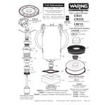 Waring 502696 Drive Coupling for Pre-2014 CB15 Blenders