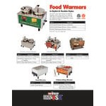 Benchmark USA 51073P Dual 7 Qt. Warmer with Pump, Ladle, and Lid - 120V, 1200W