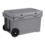 CaterGator CG45SPGW Gray 45 Qt. Mobile Rotomolded Outdoor Cooler / Ice Chest CaterGator CG45SPGW Gray 45 Qt. Mobile Rotomolded Outdoor Cooler / Ice Chest