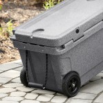 CaterGator CG45SPGW Gray 45 Qt. Mobile Rotomolded Outdoor Cooler / Ice Chest CaterGator CG45SPGW Gray 45 Qt. Mobile Rotomolded Outdoor Cooler / Ice Chest