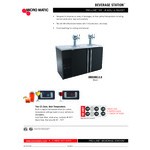 Micro Matic MBB58BC-E-B Pro-Line E-Series Beverage Station 59 1/2 Micro Matic MBB58BC-E-B Pro-Line E-Series Beverage Station 59 1/2
