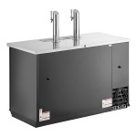 True TDD-2-HC 2 Single Tap Kegerator Beer Dispenser - Black, 2 (1/2) Keg Capacity True TDD-2-HC 2 Single Tap Kegerator Beer Dispenser - Black, 2 (1/2) Keg Capacity