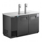 True TDD-2-HC 2 Single Tap Kegerator Beer Dispenser - Black, 2 (1/2) Keg Capacity True TDD-2-HC 2 Single Tap Kegerator Beer Dispenser - Black, 2 (1/2) Keg Capacity