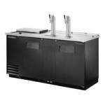 True TDD-2-HC 2 Single Tap Kegerator Beer Dispenser - Black, 2 (1/2) Keg Capacity True TDD-2-HC 2 Single Tap Kegerator Beer Dispenser - Black, 2 (1/2) Keg Capacity