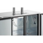 True TDD-2-HC 2 Single Tap Kegerator Beer Dispenser - Black, 2 (1/2) Keg Capacity True TDD-2-HC 2 Single Tap Kegerator Beer Dispenser - Black, 2 (1/2) Keg Capacity
