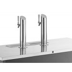 True TDD-2-HC 2 Single Tap Kegerator Beer Dispenser - Black, 2 (1/2) Keg Capacity True TDD-2-HC 2 Single Tap Kegerator Beer Dispenser - Black, 2 (1/2) Keg Capacity