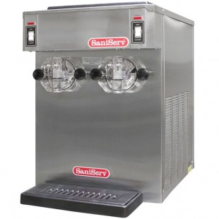 SaniServ 798 Twin Flavor 28 Qt. Air Cooled Frozen Cocktail Machine with 2 Hoppers - 115V SaniServ 798 Twin Flavor 28 Qt. Air Cooled Frozen Cocktail Machine with 2 Hoppers - 115V