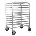 Channel AXD-UTR-9 9 Pan Heavy-Duty Aluminum Steam Table / Bun Pan Rack - Assembled Channel AXD-UTR-9 9 Pan Heavy-Duty Aluminum Steam Table / Bun Pan Rack - Assembled