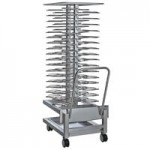 Alto-Shaam 5016478 Roll-In Stainless Steel Plate Cart - 102 Plate Alto-Shaam 5016478 Roll-In Stainless Steel Plate Cart - 102 Plate