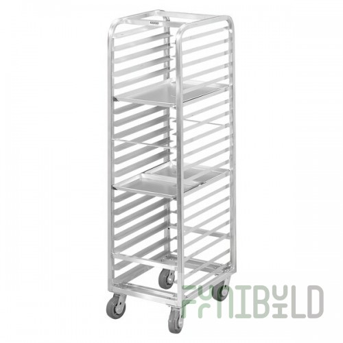 Channel AXD1830 30 Pan End Load Bun / Sheet Pan Rack - Assembled