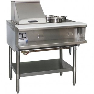 Eagle Group SHT2 Liquid Propane Steam Table Two Pan - All Stainless Steel - Open Well Eagle Group SHT2 Liquid Propane Steam Table Two Pan - All Stainless Steel - Open Well