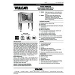 Vulcan VC6GC-LP Liquid Propane Single Deck Full Size Gas Deep Depth Convection Oven with Computer Controls - 50,000 BTU Vulcan VC6GC-LP Liquid Propane Single Deck Full Size Gas Deep Depth Convection Oven with Computer Controls - 50,000 BTU
