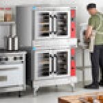 Vulcan VC44ED-208/3 Double Deck Full Size Electric Convection Oven - 208V, Field Convertible, 25 kW Vulcan VC44ED-208/3 Double Deck Full Size Electric Convection Oven - 208V, Field Convertible, 25 kW