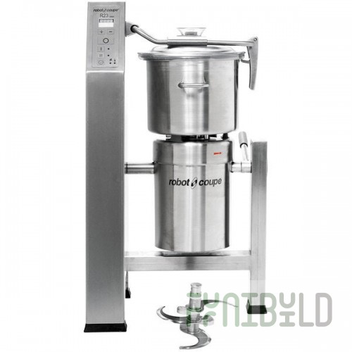 Robot Coupe R23T 2-Speed 25 Qt. / 23 Liter Vertical Cutter Mixer Food Processor - 240V, 3 Phase, 6 hp