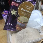 Big Train Vanilla Chai Tea Latte Mix - 3.5 lb. - 4/Case