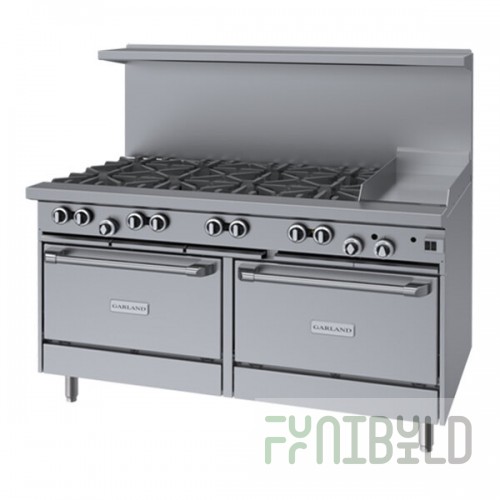 Garland G60-8G12CC Liquid Propane 8 Burner 60