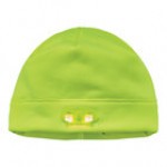 Ergodyne N-Ferno 6804 Hi-Vis Lime Skull Cap Winter Hat with LED Lights 16802 Ergodyne N-Ferno 6804 Hi-Vis Lime Skull Cap Winter Hat with LED Lights 16802