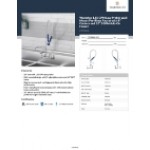 Waterloo 1.15 GPM Low Profile Wall-Mount Pre-Rinse Faucet with 8 Waterloo 1.15 GPM Low Profile Wall-Mount Pre-Rinse Faucet with 8