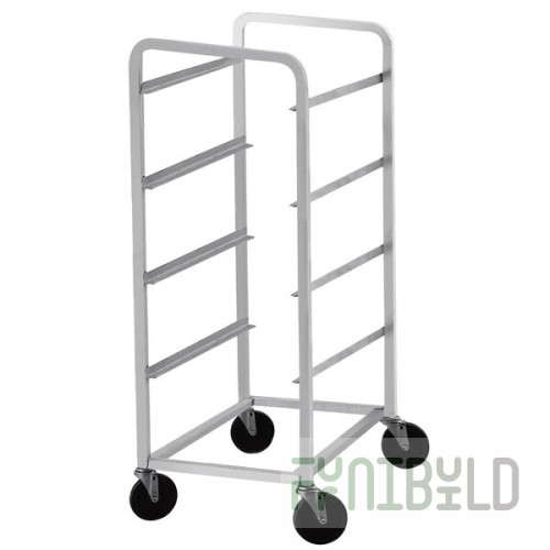 Advance Tabco LR4 Heavy-Duty Mobile Lug Rack - 4 Lug Capacity
