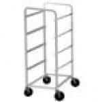 Advance Tabco LR4 Heavy-Duty Mobile Lug Rack - 4 Lug Capacity