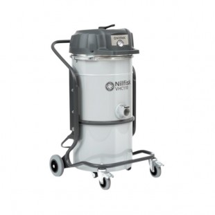 Nilfisk VHC110N AU 9.7 Gallon Steel Compressed Air Industrial Vacuum with HEPA Filtration - 70 CFM