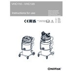 Nilfisk VHC110N AU 9.7 Gallon Steel Compressed Air Industrial Vacuum with HEPA Filtration - 70 CFM Nilfisk VHC110N AU 9.7 Gallon Steel Compressed Air Industrial Vacuum with HEPA Filtration - 70 CFM