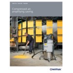 Nilfisk VHC110N AU 9.7 Gallon Steel Compressed Air Industrial Vacuum with HEPA Filtration - 70 CFM Nilfisk VHC110N AU 9.7 Gallon Steel Compressed Air Industrial Vacuum with HEPA Filtration - 70 CFM
